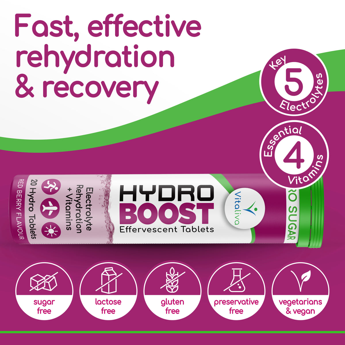 Hydro Boost Red Berry Flavour